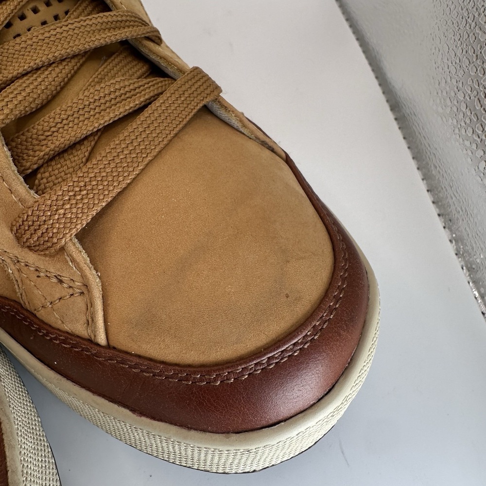 310 Motoring Men's Shoes Size 12 EU 46 Hurricane 31501 Wheat Brown Leather Suede - Picture 6 of 16